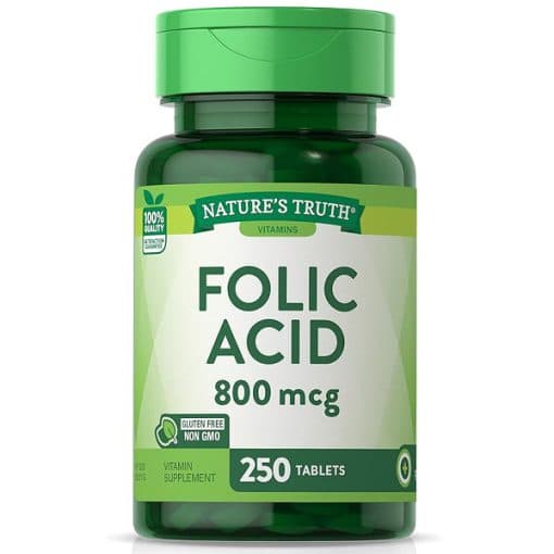 فولیک اسید نیچرز تریث Nature’s Truth Folic Acid 800mcg