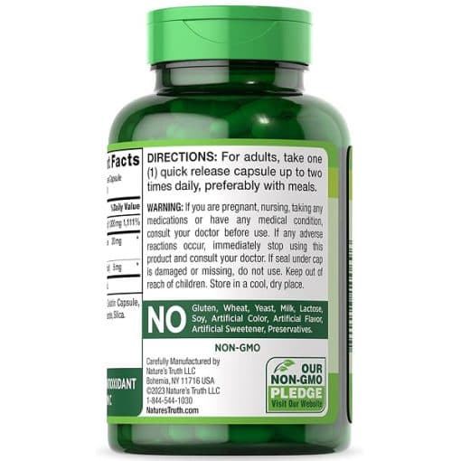 ویتامین سی نیچرز تریث Nature’s Truth Vitamin C 1000mg — تصویر ۴