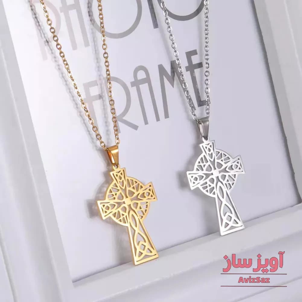 گردنبند صلیب کد 101375