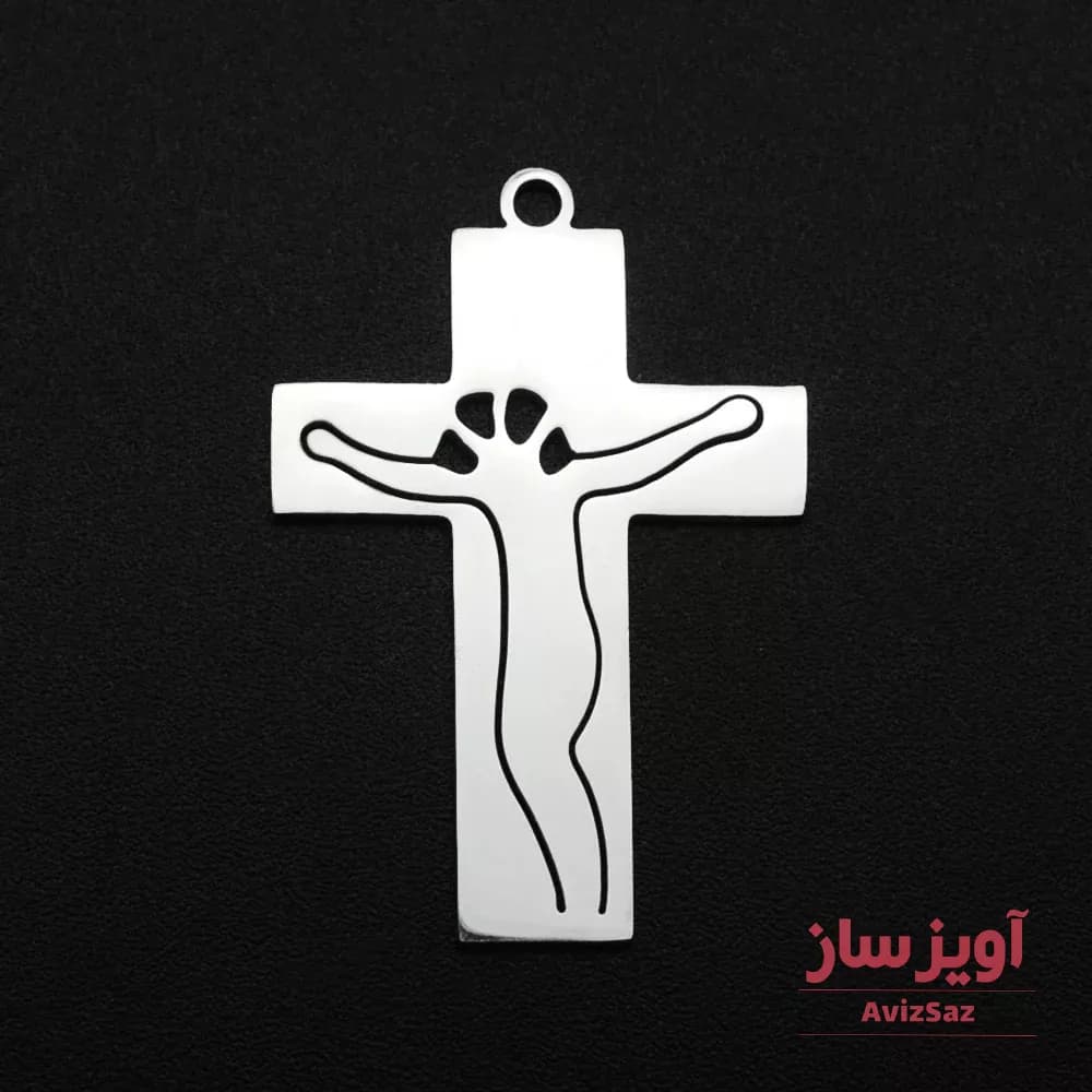 گردنبند صلیب کد 101372