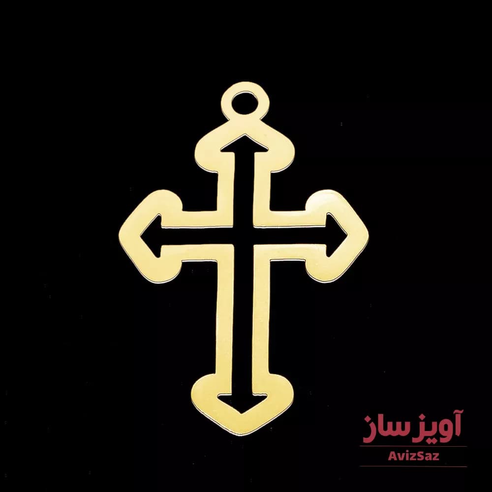 گردنبند صلیب کد 101371