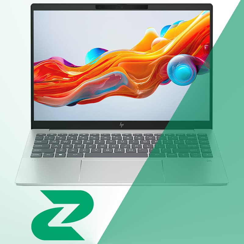 لپ تاپ استوک 14 اینچی اچ پی مدل Pavilion Plus پردازنده i5 رم 16 گیگابایت هارد 512GB SSD گرید ++A