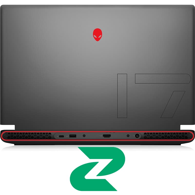 لپ تاپ استوک گیمینگ 17 اینچی دل مدل Alienware m17 R5 پردازنده Ryzen9 رم 16 گیگابایت هارد 1TB SSD گرید ++A — تصویر ۷