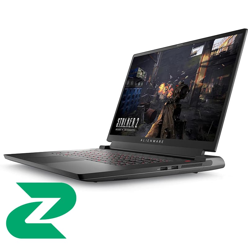 لپ تاپ استوک گیمینگ 17 اینچی دل مدل Alienware m17 R5 پردازنده Ryzen9 رم 16 گیگابایت هارد 1TB SSD گرید ++A — تصویر ۴