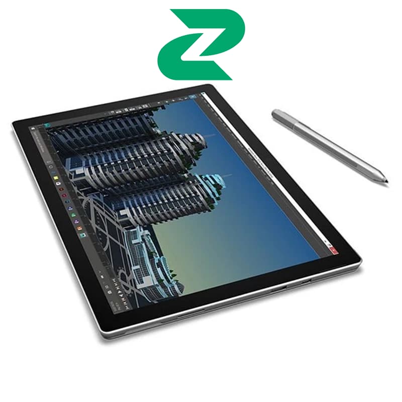 لپ تاپ استوک صحفه لمسی 12.6 اینچی مایکروسافت مدل Surface Pro 4 پردازنده i7 رم 16گیگابایت هارد 512 گیگابایت SSD گرید +A — تصویر ۲