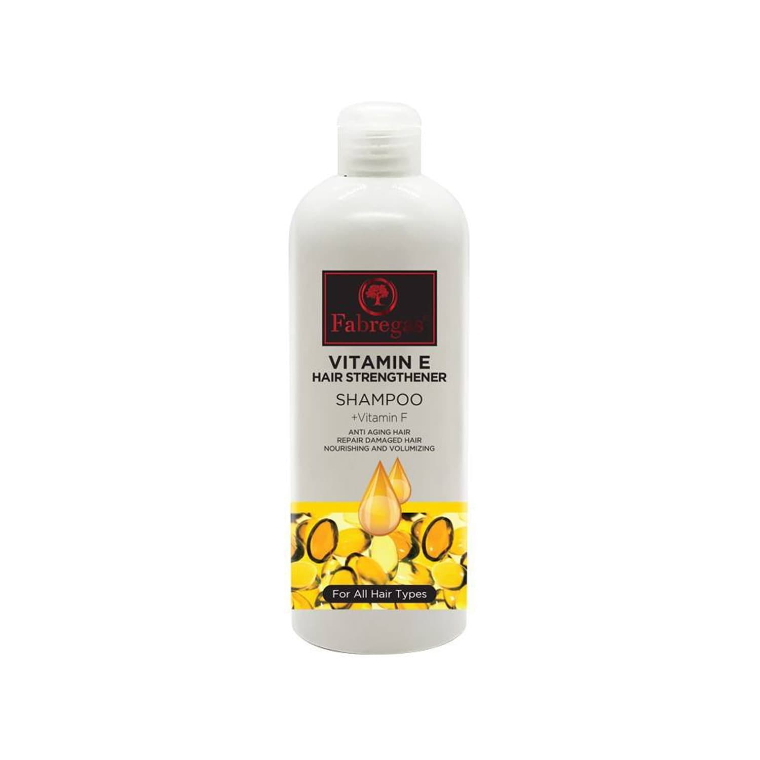 شامپو ترمیم کننده فابریگاس مدل Vitamin E حجم 400 میلی لیتر