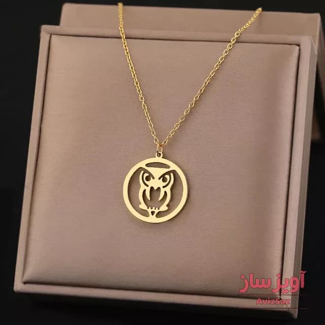 گردنبند جغد کد 101317