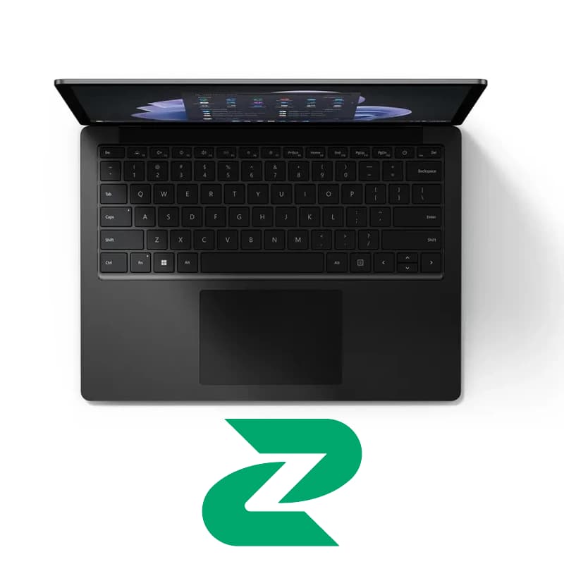 لپ تاپ 15 اینچی مایکروسافت مدل Surface Laptop 5 پردازنده i7 رم 8 گیگابایت هارد 256 گیگابایت SSD گرید A++ — تصویر ۵