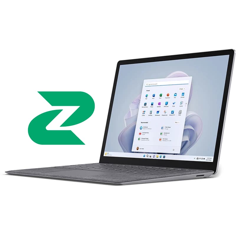 لپ تاپ 15 اینچی مایکروسافت مدل Surface Laptop 5 پردازنده i7 رم 8 گیگابایت هارد 256 گیگابایت SSD گرید A++ — تصویر ۴