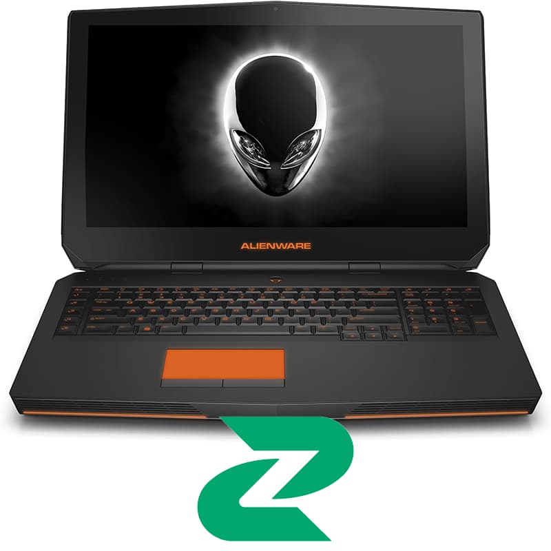 لپ تاپ 17 اینچی دل مدل Alienware m17 R3 پردازنده i7 رم 16 گیگابایت هارد 512 گیگابات SSD — تصویر ۳