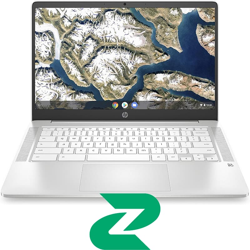 لپ تاپ استوک صحفه لمسی 14 اینچی اچ پی مدل Chrome Book 14 پردازنده Celeron رم 4 گیگابایت هارد64 گیگابایت گرید ++A