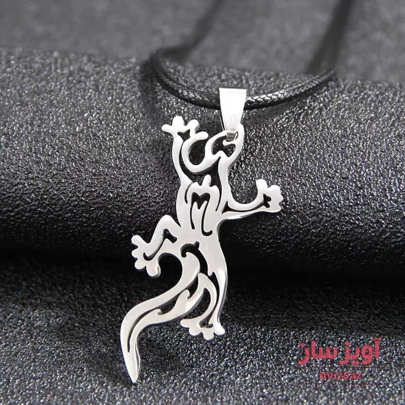گردنبند مارمولک کد 101307