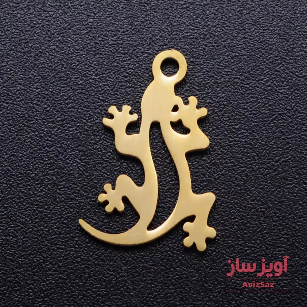 گردنبند مارمولک کد 101306