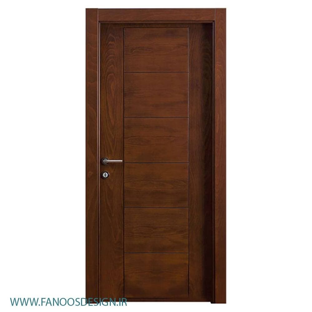 درب اتاق خواب روکش بلوط کد 12079