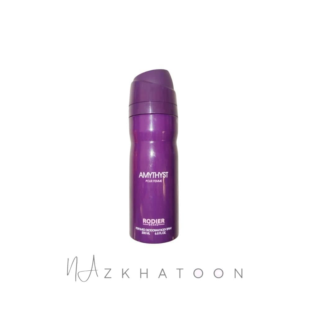 اسپری خوشبوکننده بدن زنانه رودیر رایحه آمتیست | RODIER Body Spray Amythyst Pour Femme