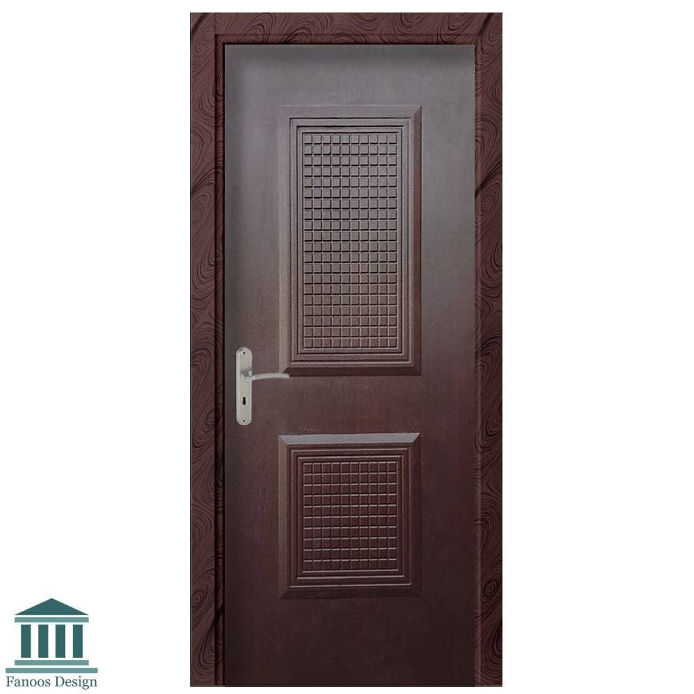 درب MDF با طراحی کلاسیک و برجسته پی وی سی کد 5131