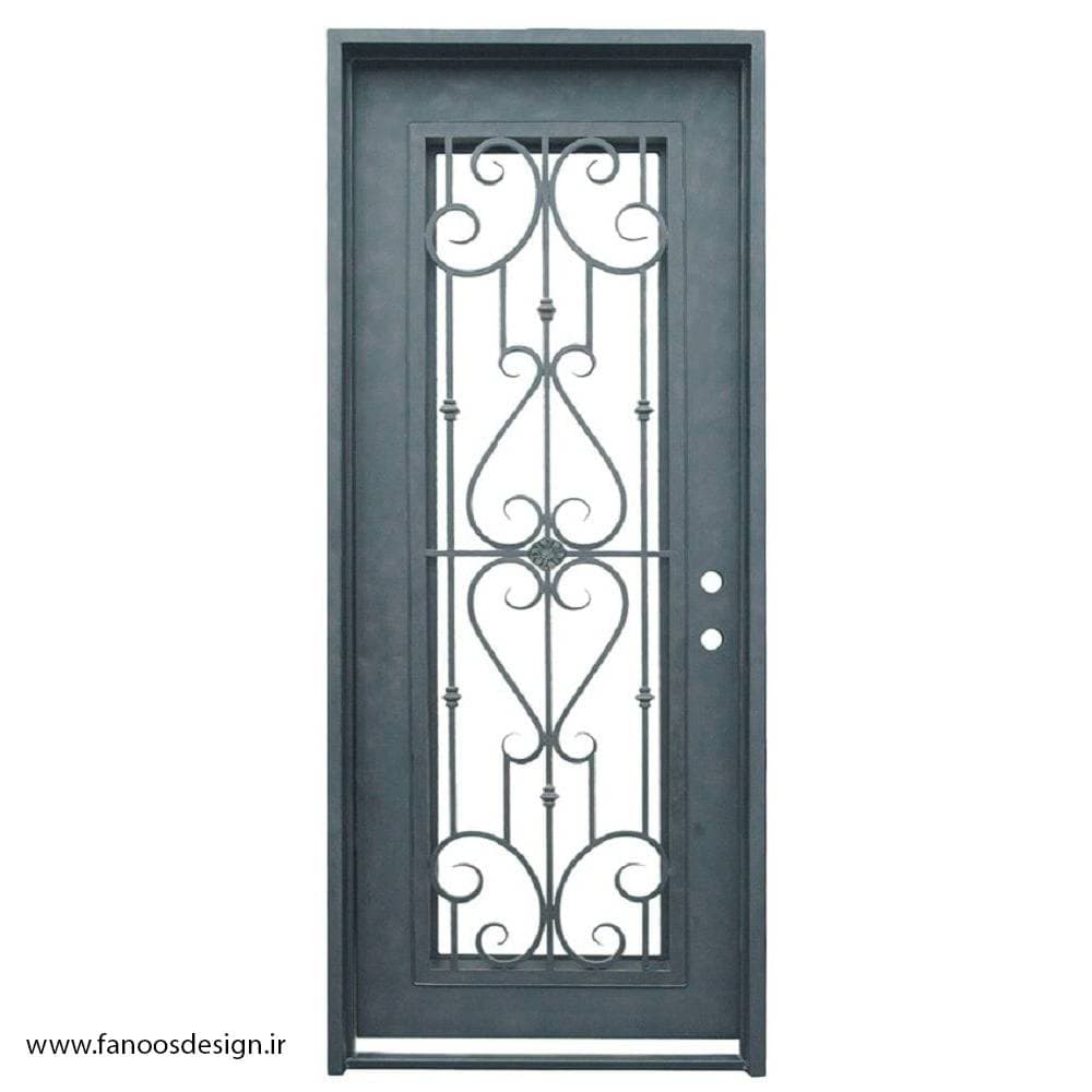درب نفررو اهنی فرفورژه ویلایی کد 2235