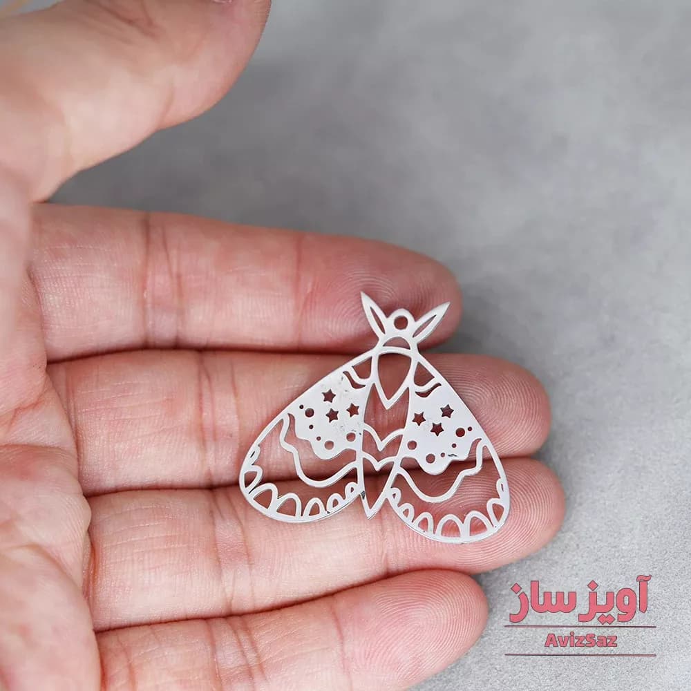 گردنبند شاپرک کد 101254