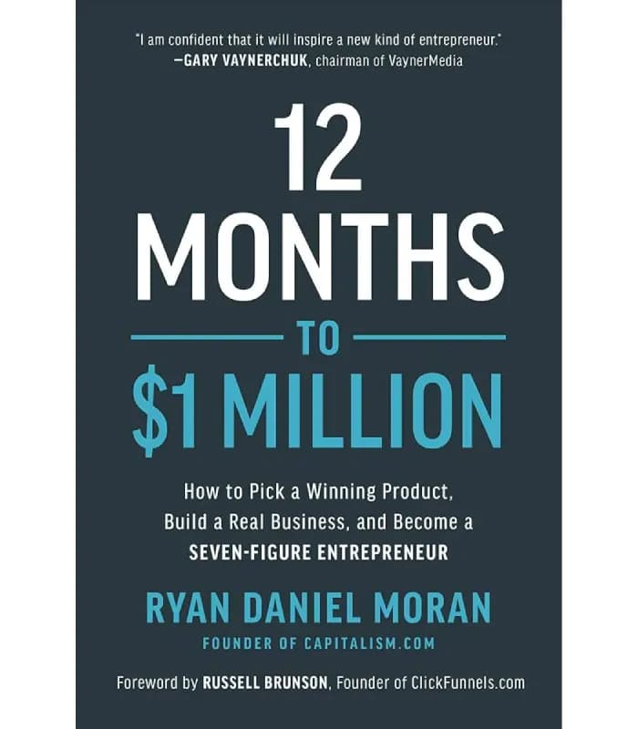 کتاب 12 Months to $1 Million اثر Ryan Daniel Moran | نسخه انگلیسی PDF