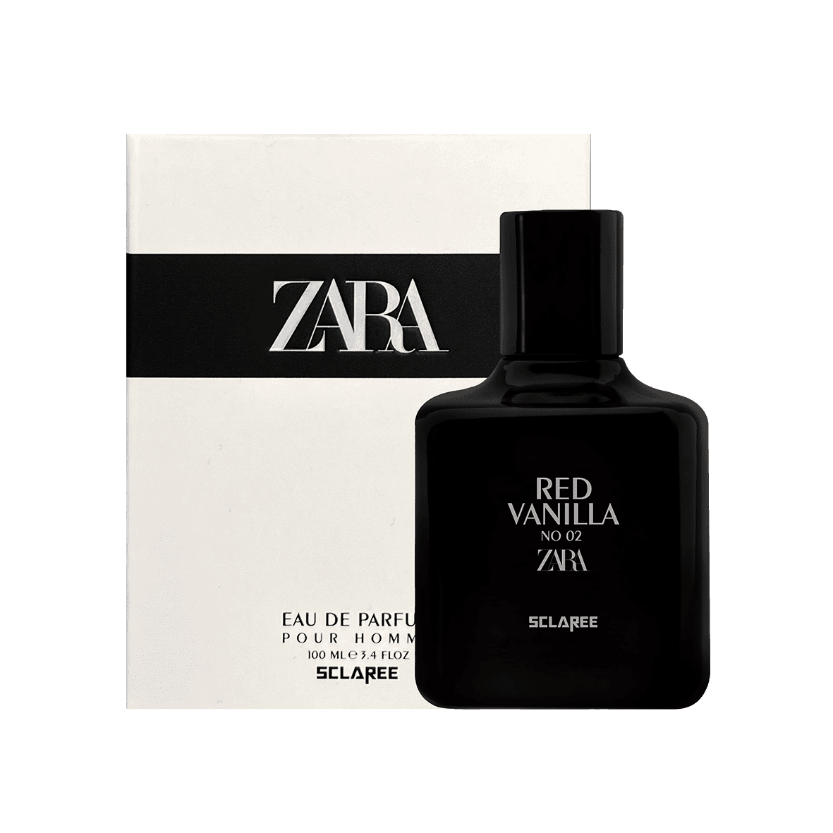 ادکلن زنانه اسکلاره مدل Zara Red Vanilla No 02 حجم 100 میلی لیتر