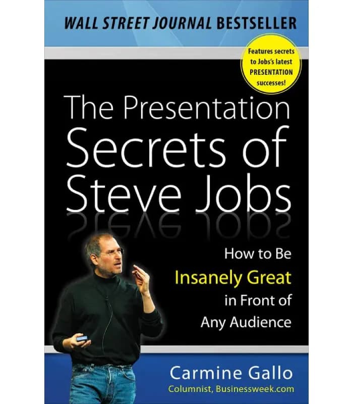 کتاب Presentation Secrets of Steve Jobs اثر Carmine Gallo | نسخه انگلیسی PDF