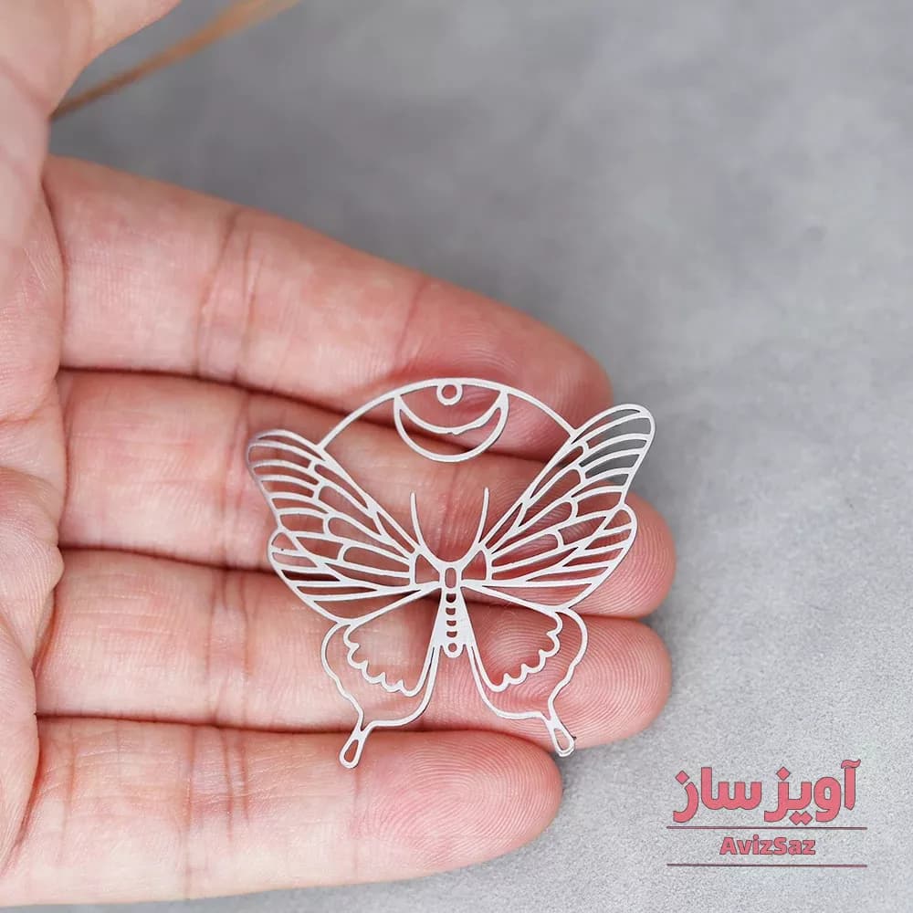 گردنبند پروانه کد 101233