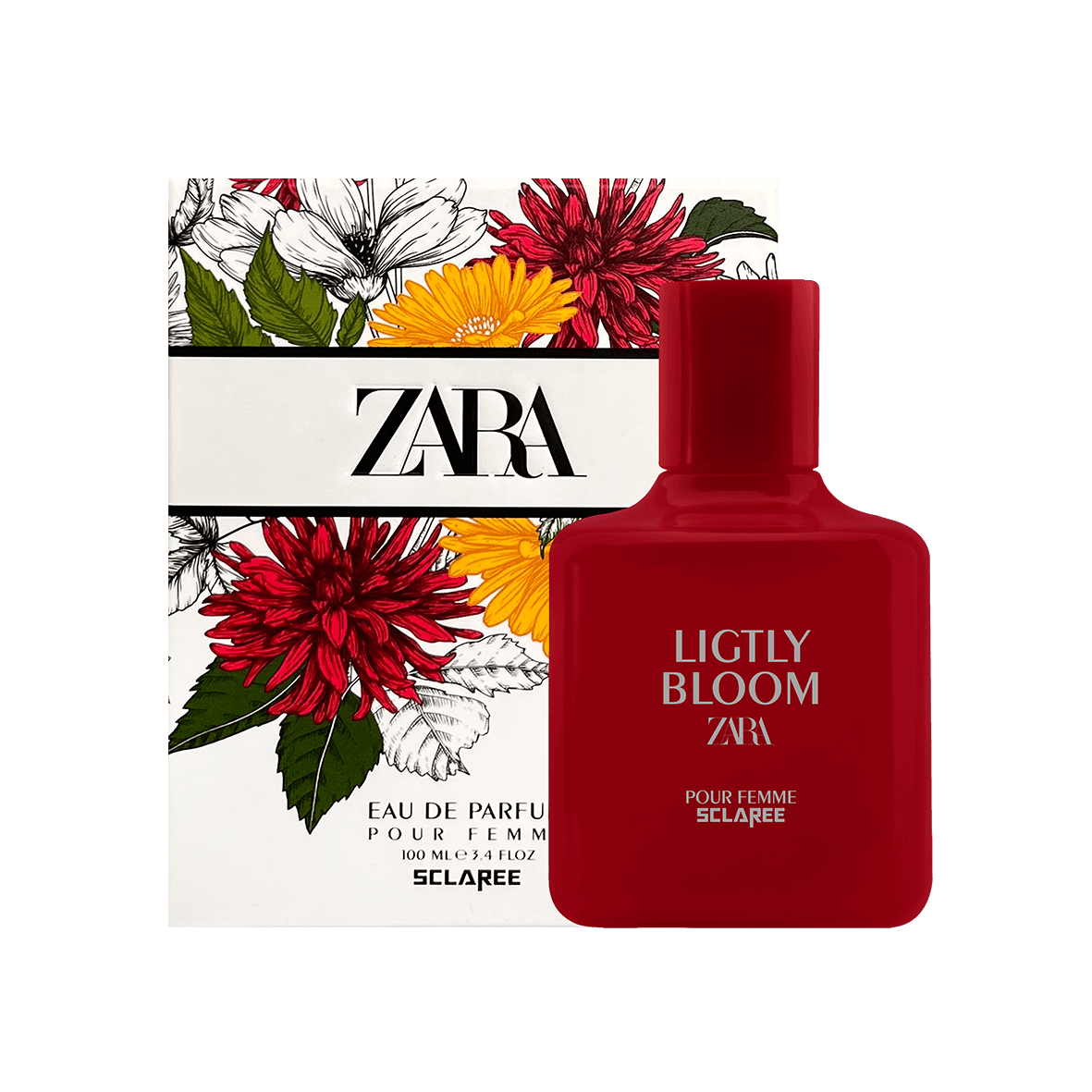 ادکلن زنانه اسکلاره مدل Zara Lightly Bloom حجم 100 میلی لیتر
