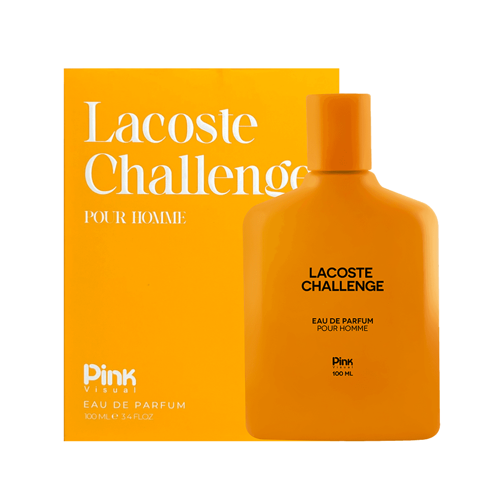ادوپرفیوم مردانه پینک ویژوآل مدل Lacoste Challenge حجم 100 میلی لیتر طرح مدرن