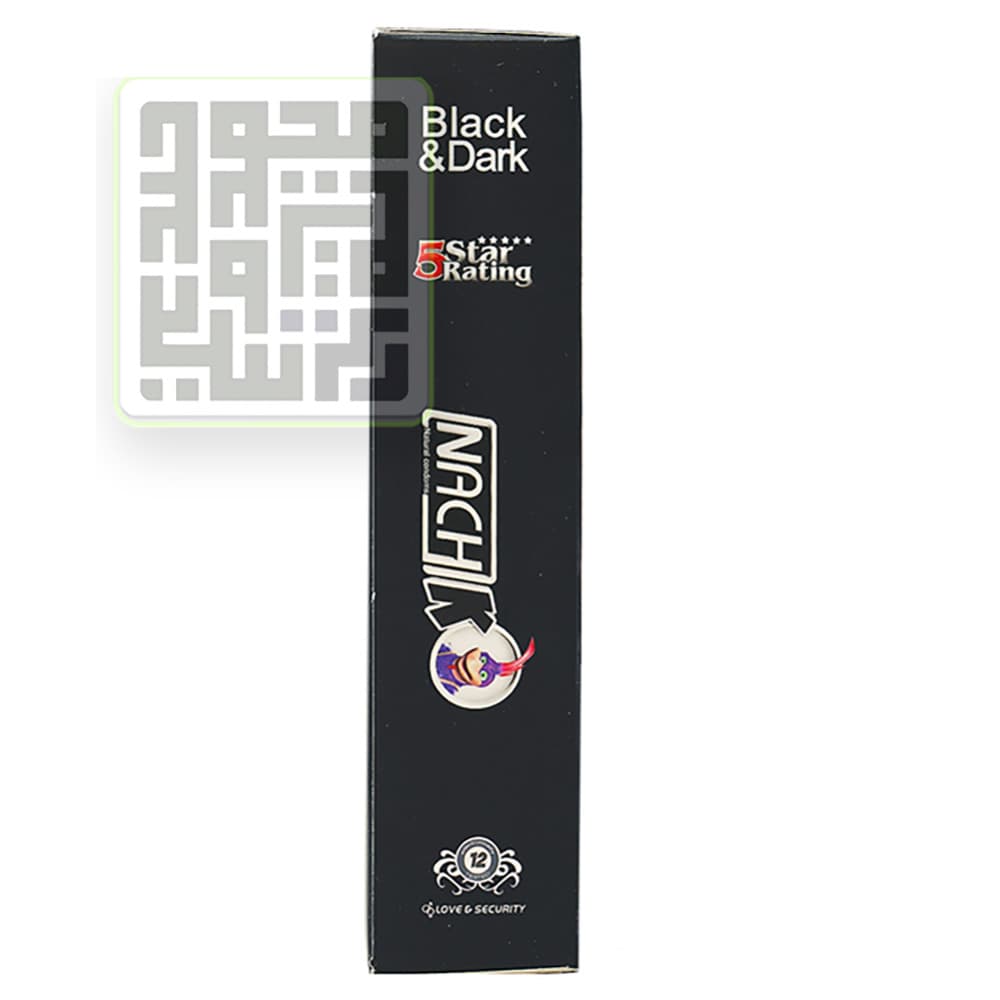 کاندوم کدکس مدل KODEX Black Dark بسته 12 تایی — تصویر ۴