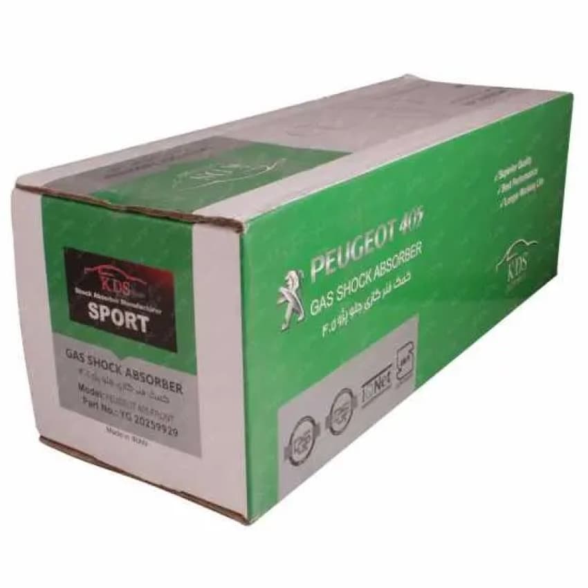 کمک فنر جلو چپ و راست کی دی اس مدل 3062 اسپرت پوسته کوتاه مناسب برای پژو پارس و پژو ELX بسته 2 عددی — تصویر ۳