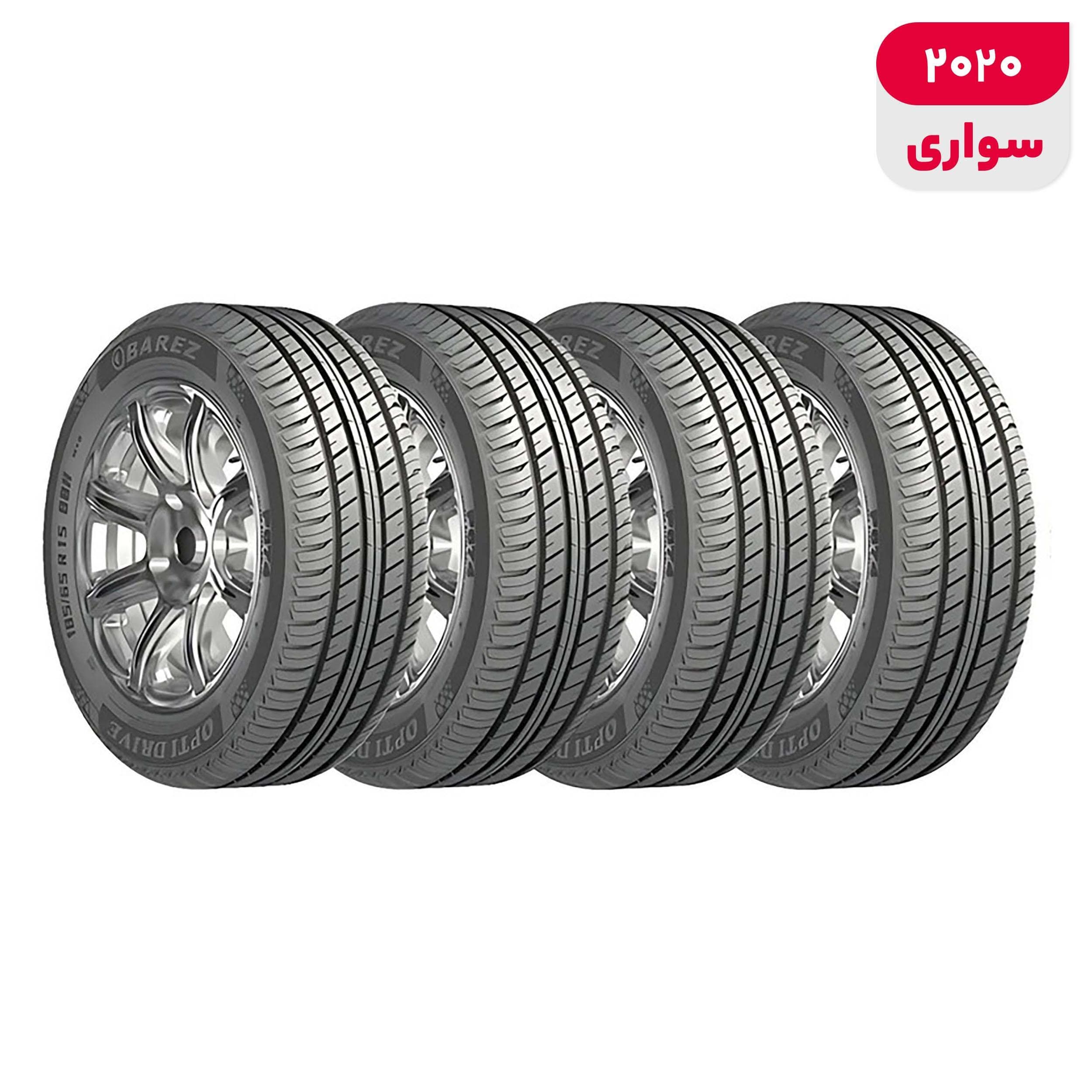 لاستیک خودرو رادیال بارز مدل P648 با کاربری سواری و سایز رینگ 15 اینچ، فاق 65 درصد پهنا و پهنای 185 میلی‌متر، شاخص تحمل وزن 88 و شاخص سرعت H (حداکثر سرعت 210 کیلومتر بر ساعت)، ساخت ایران، دارای تایر ت