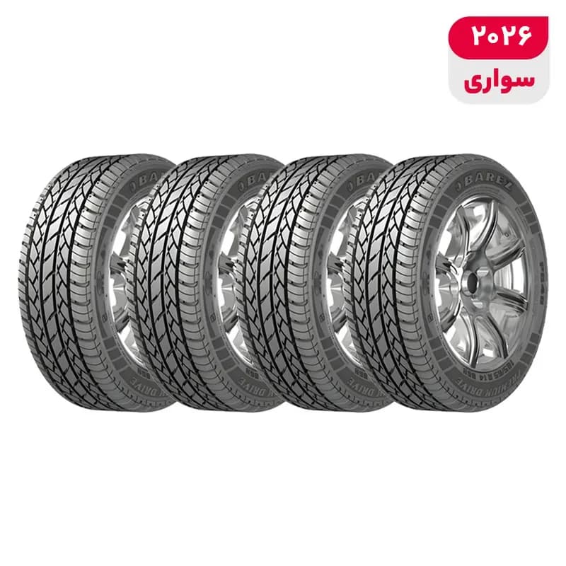 لاستیک خودرو سواری بارز مدل P648 سایز 165/65/13 اینچ تیوبلس چهارفصل چهار حلقه تولید 2026 مناسب پراید، پراید وانت، ام وی ام 110، ماتیز و رنو PK — تصویر ۶