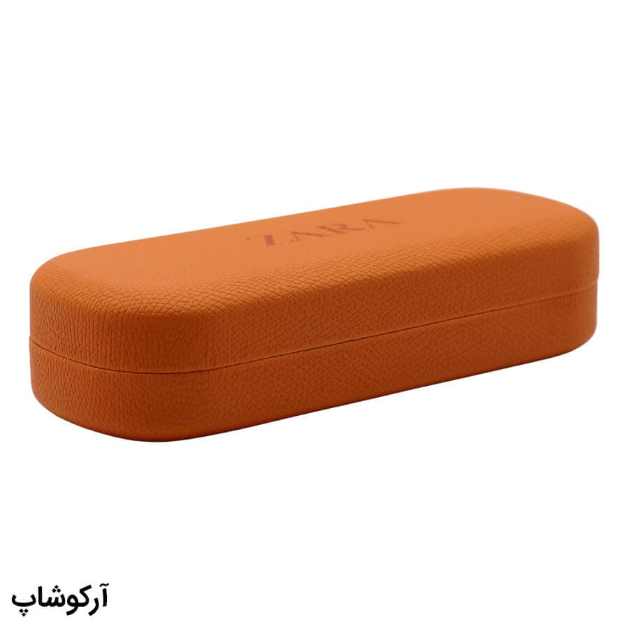 عینک آفتابی زنانه ZARA با فریم چندضلعی، رنگ قرمز، دسته سیمدار و لنز دودی تیره و پلاریزه مدل 66303 — تصویر ۸