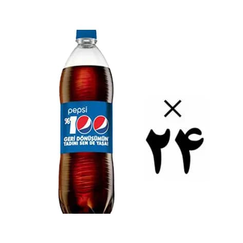 نوشیدنی گازدار پپسی کولا 24 عددی Pepsi Cola