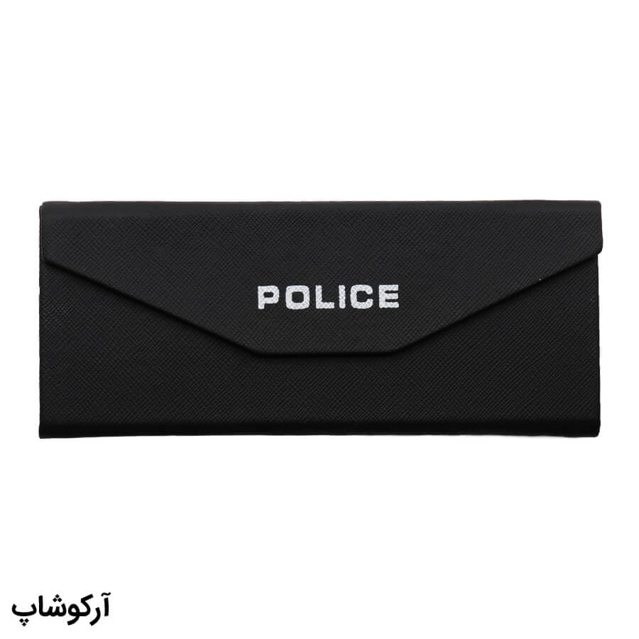 قاب و کیف عینک طرح کتابی، مثلثی و تاشو، با رنگ مشکی و برند POLICE مدل 992968 — تصویر ۲