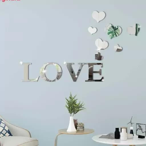اینه دکوراتیو پدیده پلاس مدلlove