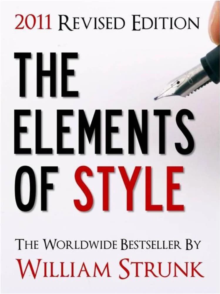 کتاب The Elements of Style (اصول نگارش سبک) نسخه انگلیسی PDF | ویلیام استرانک و ای. بی. وایت