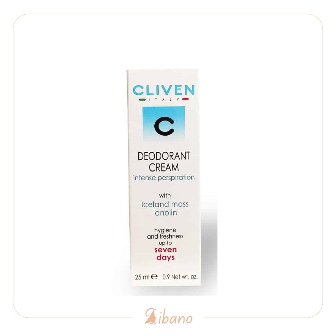 کرم تیوپی دئودورانت هفته کلیون Cliven deodorant cream — تصویر ۳