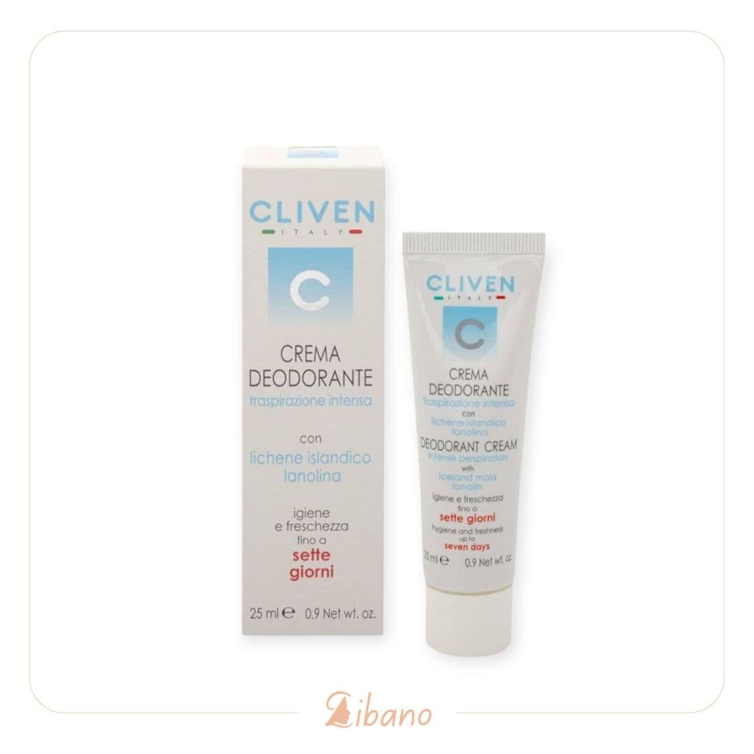 کرم تیوپی دئودورانت هفته کلیون Cliven deodorant cream — تصویر ۲