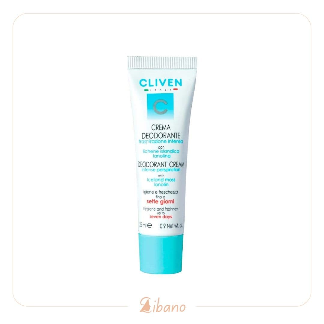 کرم تیوپی دئودورانت هفته کلیون Cliven deodorant cream
