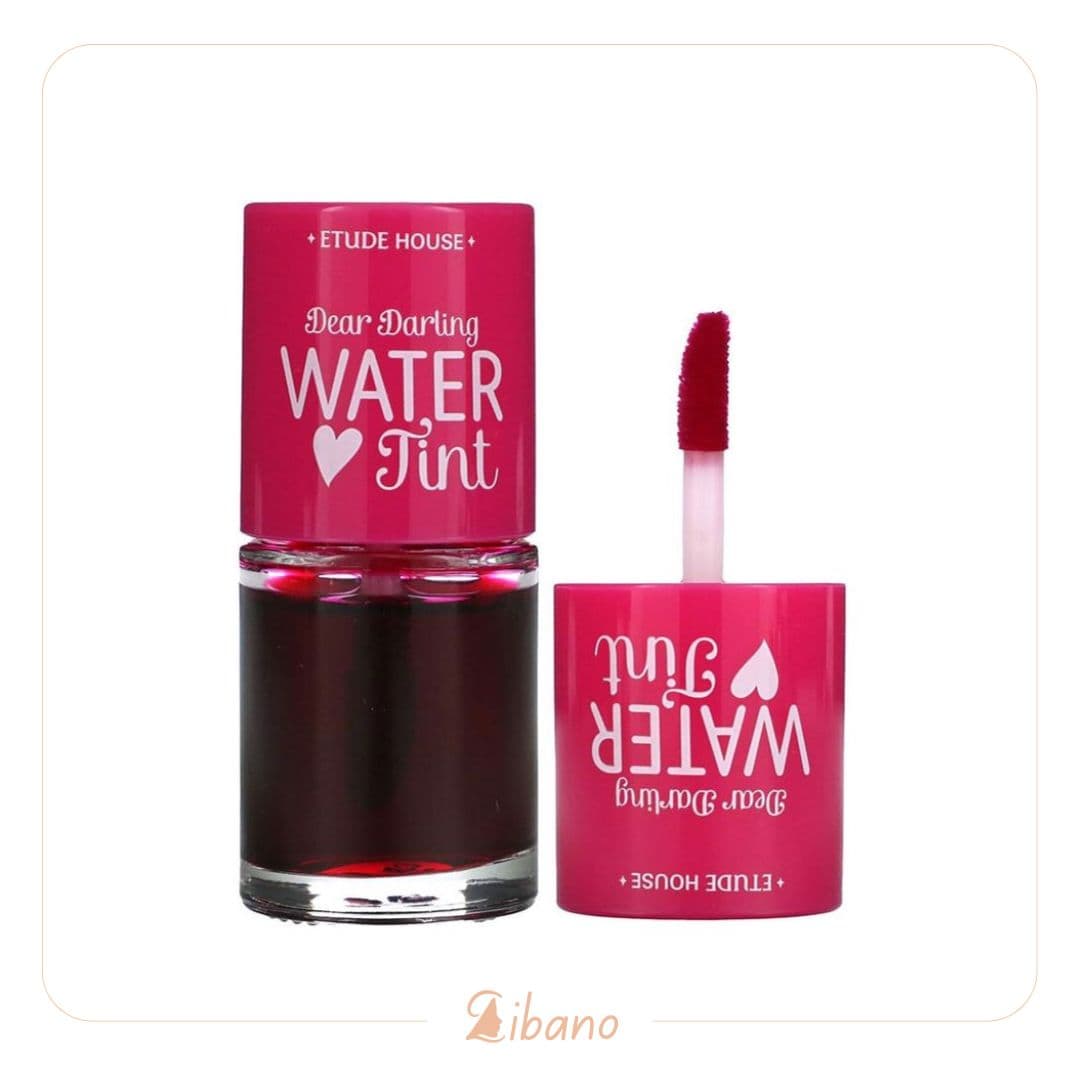 تینت لب اورجینال اتود هاوس سرخابی(صورتی) Dear darling Etude House رنگ Strawberry — تصویر ۲