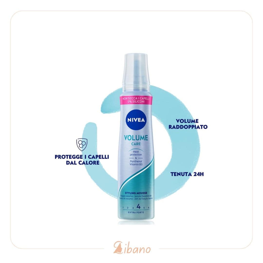 موس حجم دهنده مو نیوآ مدل VOLUME CARE حجم | 150 میل — تصویر ۲