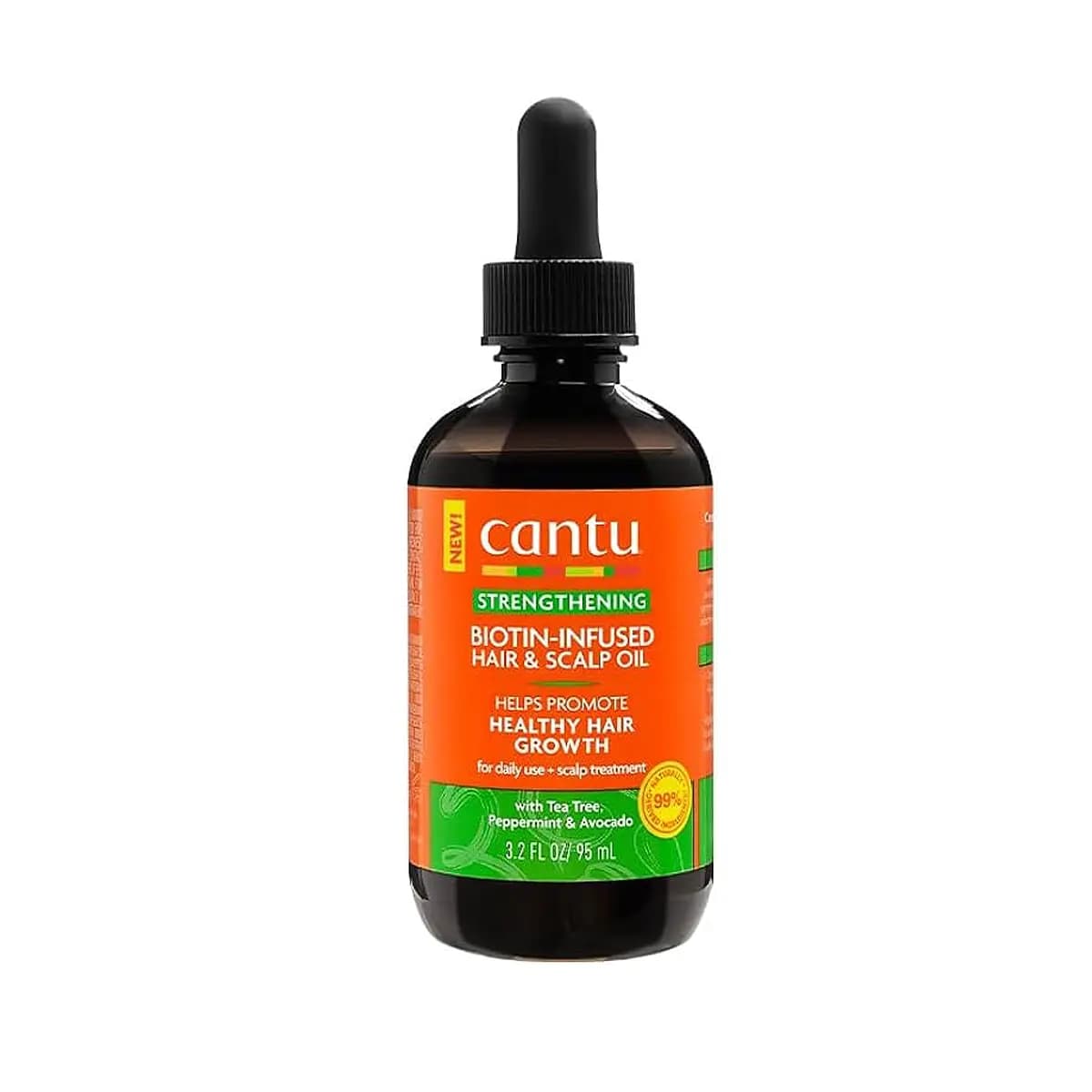 روغن تقویت کننده مو و پوست سر بیوتین اسکالپ کنتو حجم 95 میل Cantu