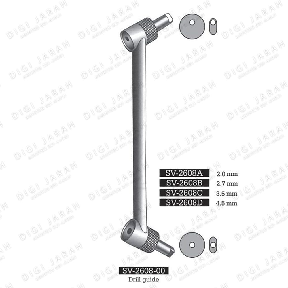 دریل گاید JO-21-1080 surgicon 3/5CM