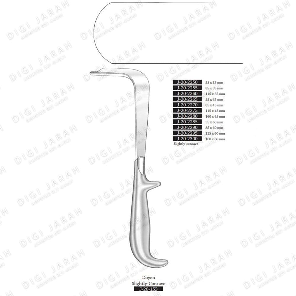 اکارتور دویان واژینال J-20-2280 surgicon 160*45 mm
