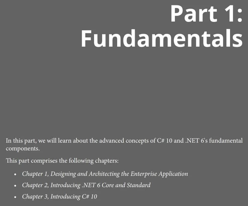 کتاب Enterprise Application Development with C# 10 and .NET 6 — تصویر ۲