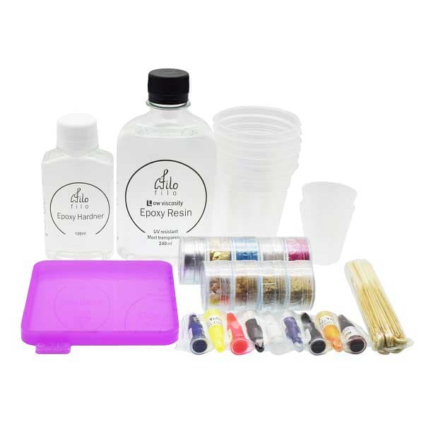 بسته کار با رزین اپوکسی فیلو باکس مدل Starter Kit — تصویر ۳