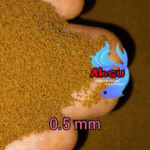 غذای ماهی گوپی 0.5 میل بیومار زیرابی استا اسپیرو اکسو گوپی و سایر ماهیان کوچک پلنت یک کیلویی