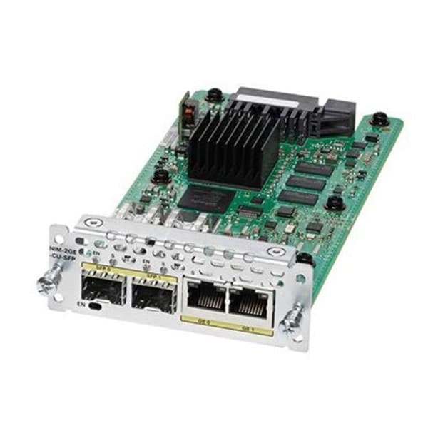 ماژول شبکه سیسکو Cisco NIM-2GE-CU-SFP