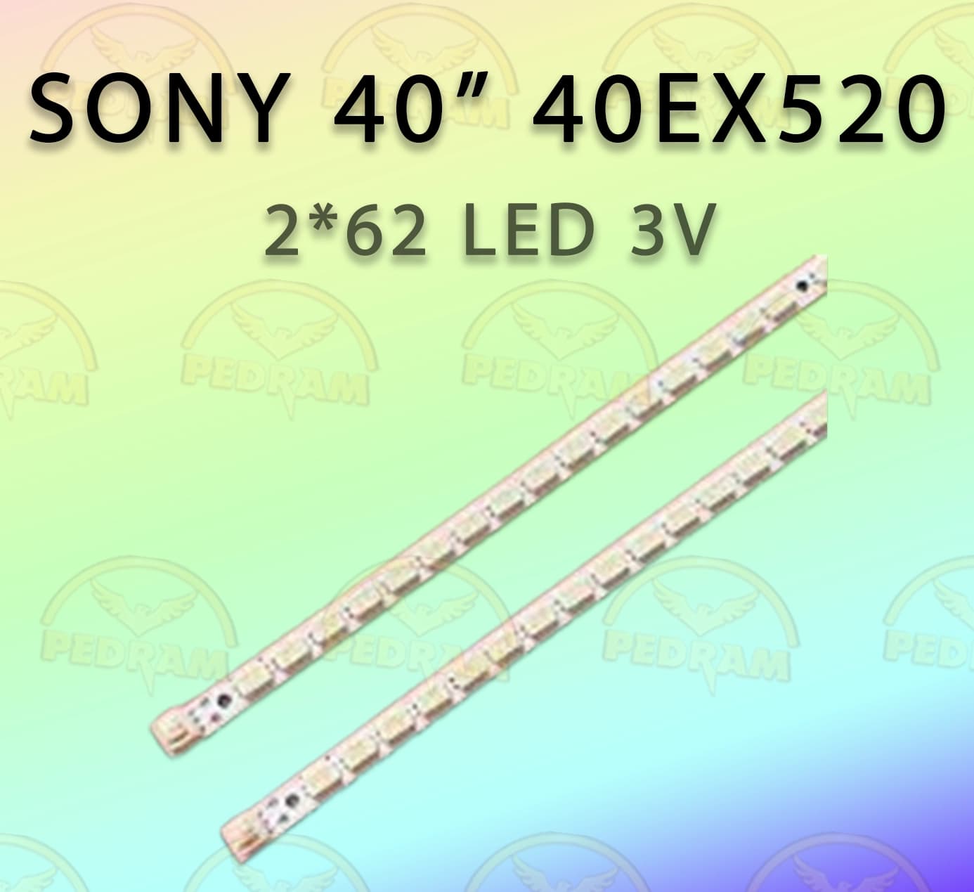 بک لایت تلویزیون 40 اینچ سونی مدل 40EX520 — تصویر ۳
